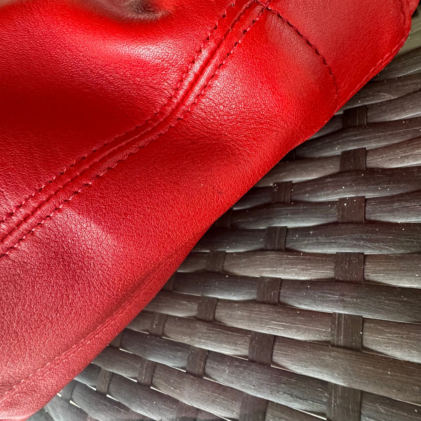 Vintage Coach SoHo Red Eldridge Hobo #4166