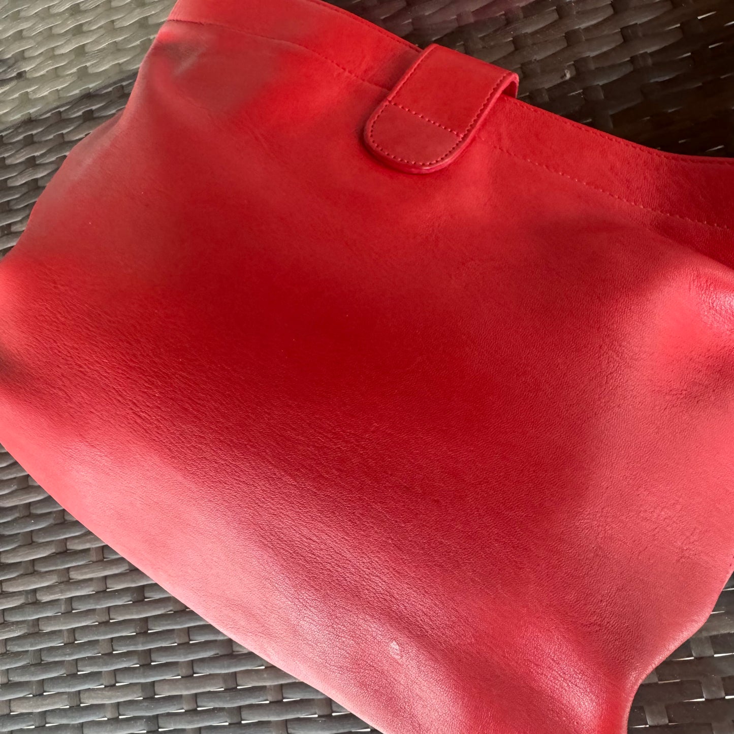 Vintage Coach SoHo Red Eldridge Hobo #4166