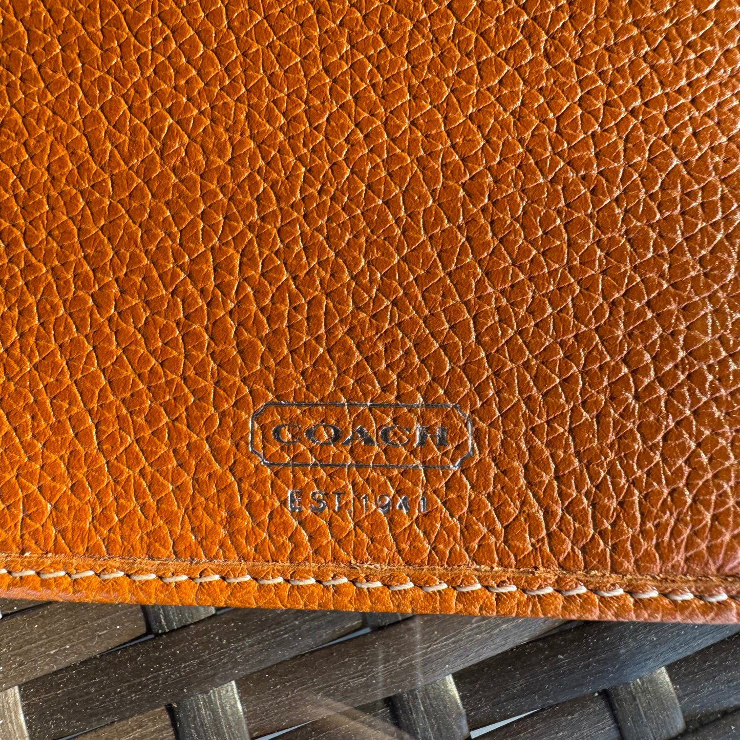 Vintage Coach Y2K 2003 Travelers Notebook Planner