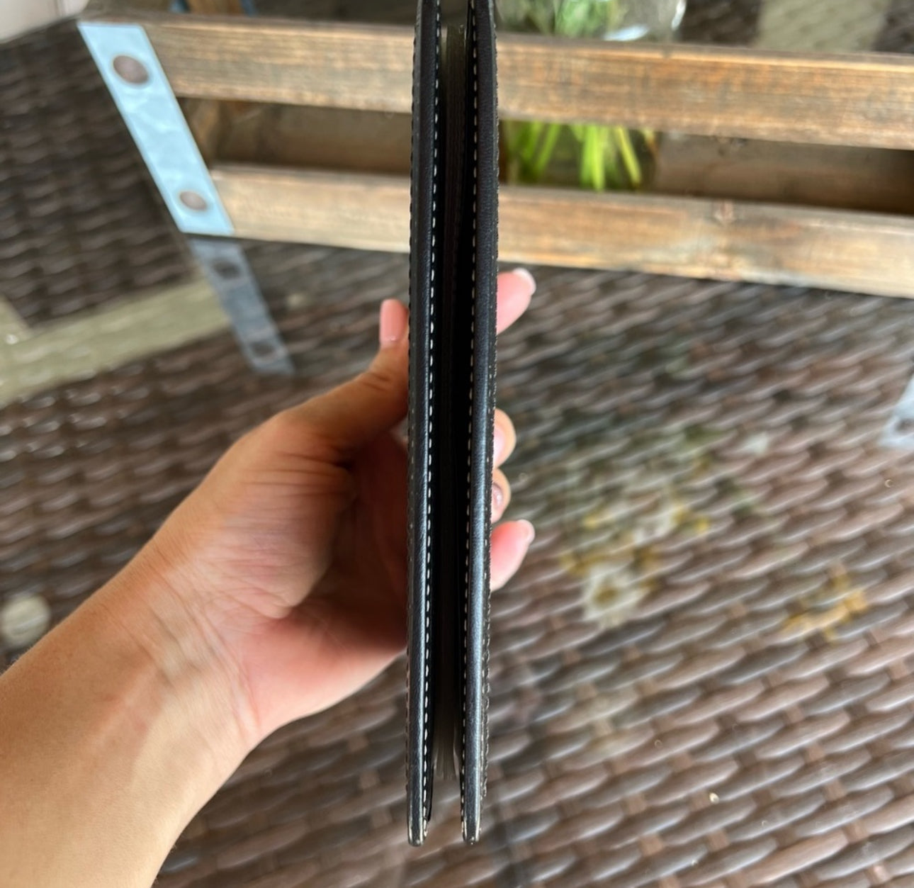 Vintage Coach Y2K Black Embossed Photo book Planner